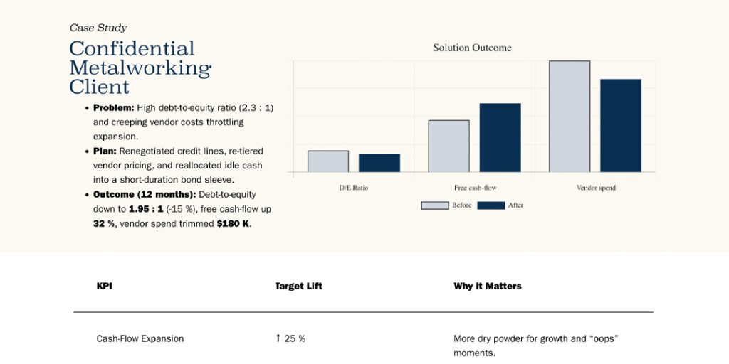 Monte Nord case study client results