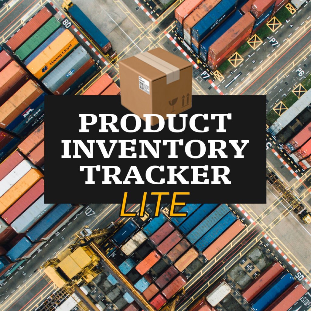 PIT LITE image: Notion Product Inventory Tracker LITE – basic table with auto margin